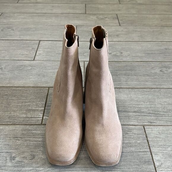 Andre Assous Naia Square Toe Water Resistant Ankle Booties - Picture 9 of 13